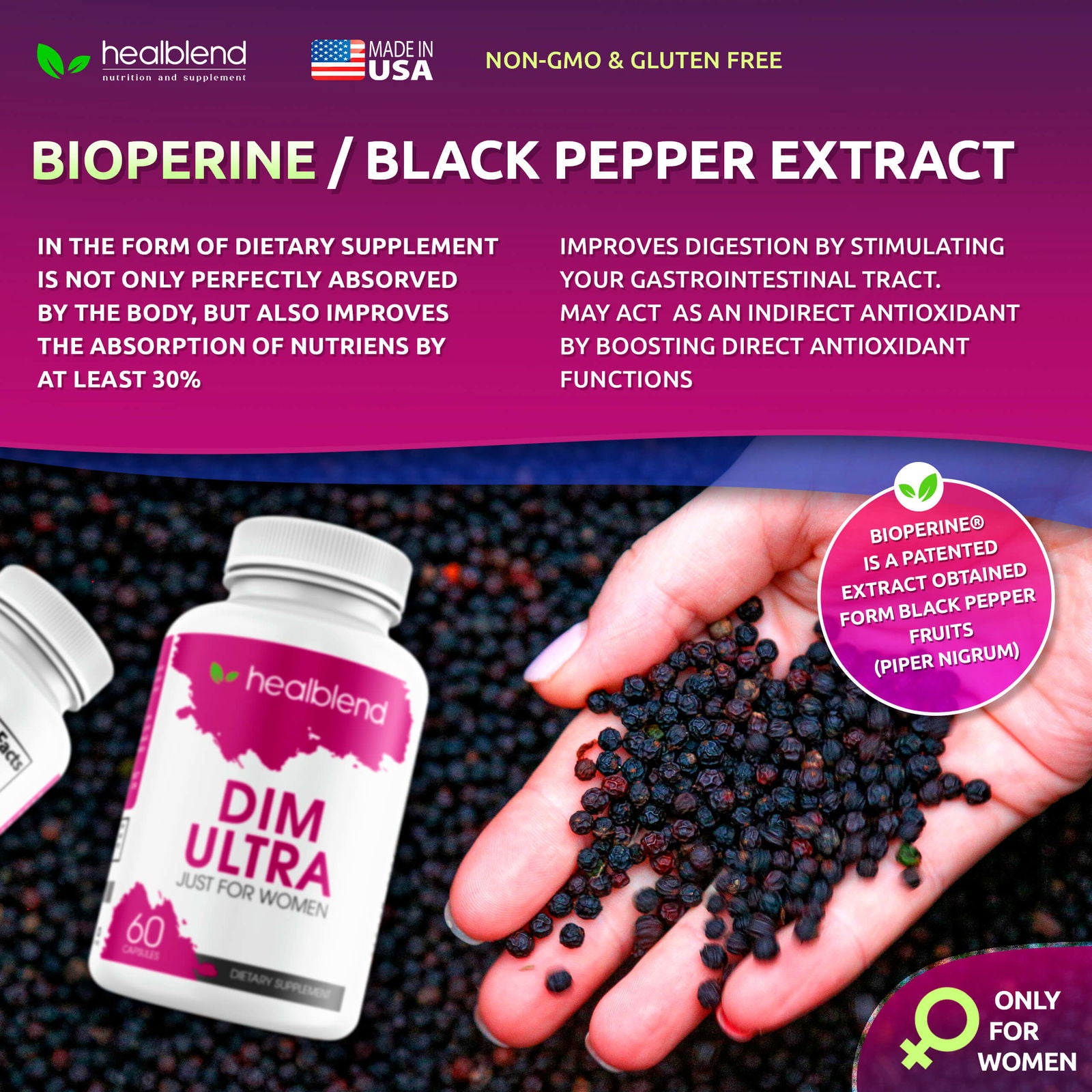 Women's DIM Complex - Healblend - #tag4#