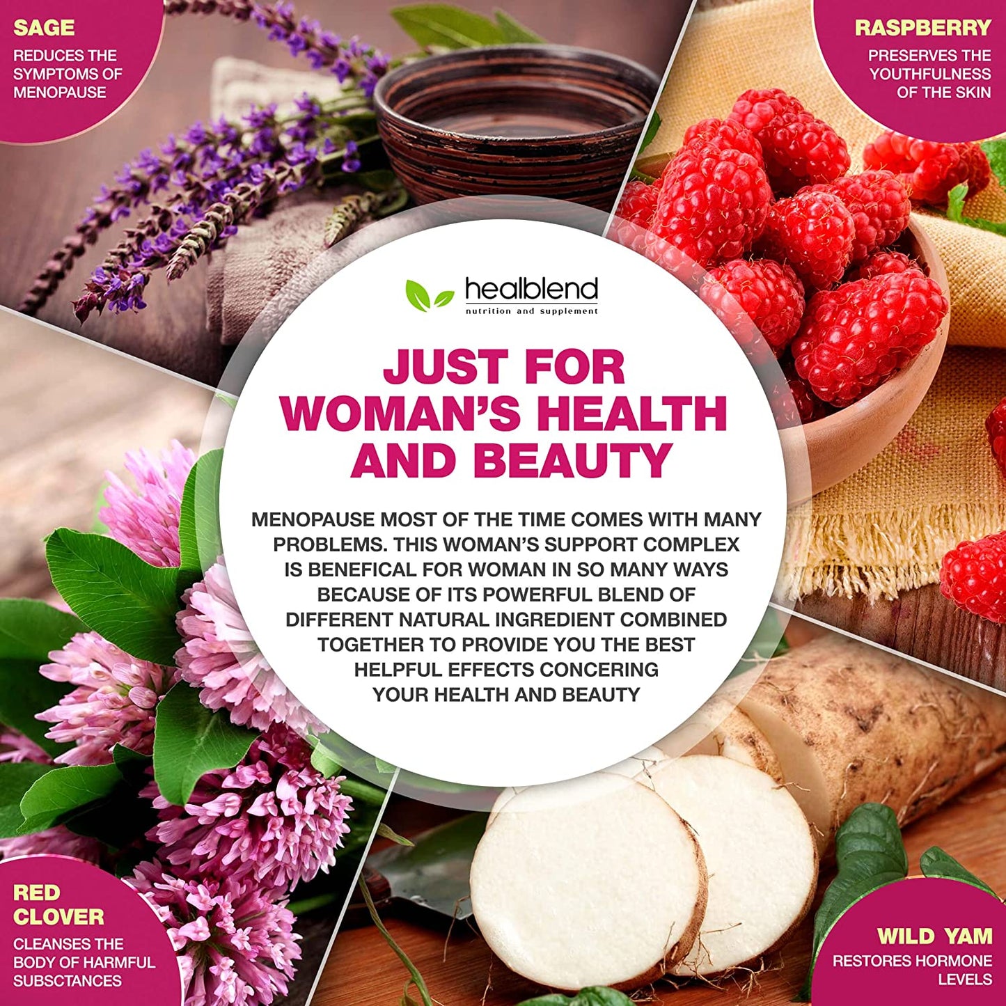 Women’s Support Complex Advanced Formula - Healblend - #tag4#