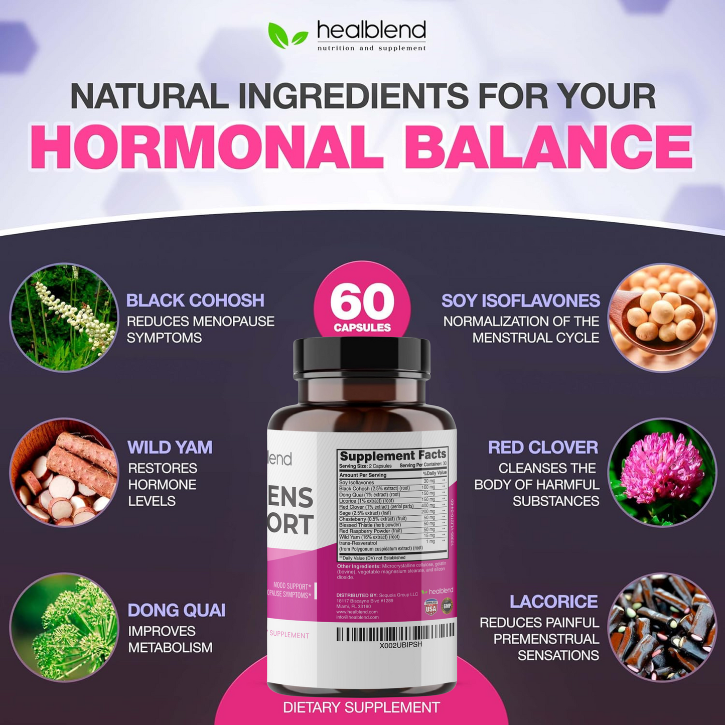Women’s Support Complex Advanced Formula - Healblend - #tag4#