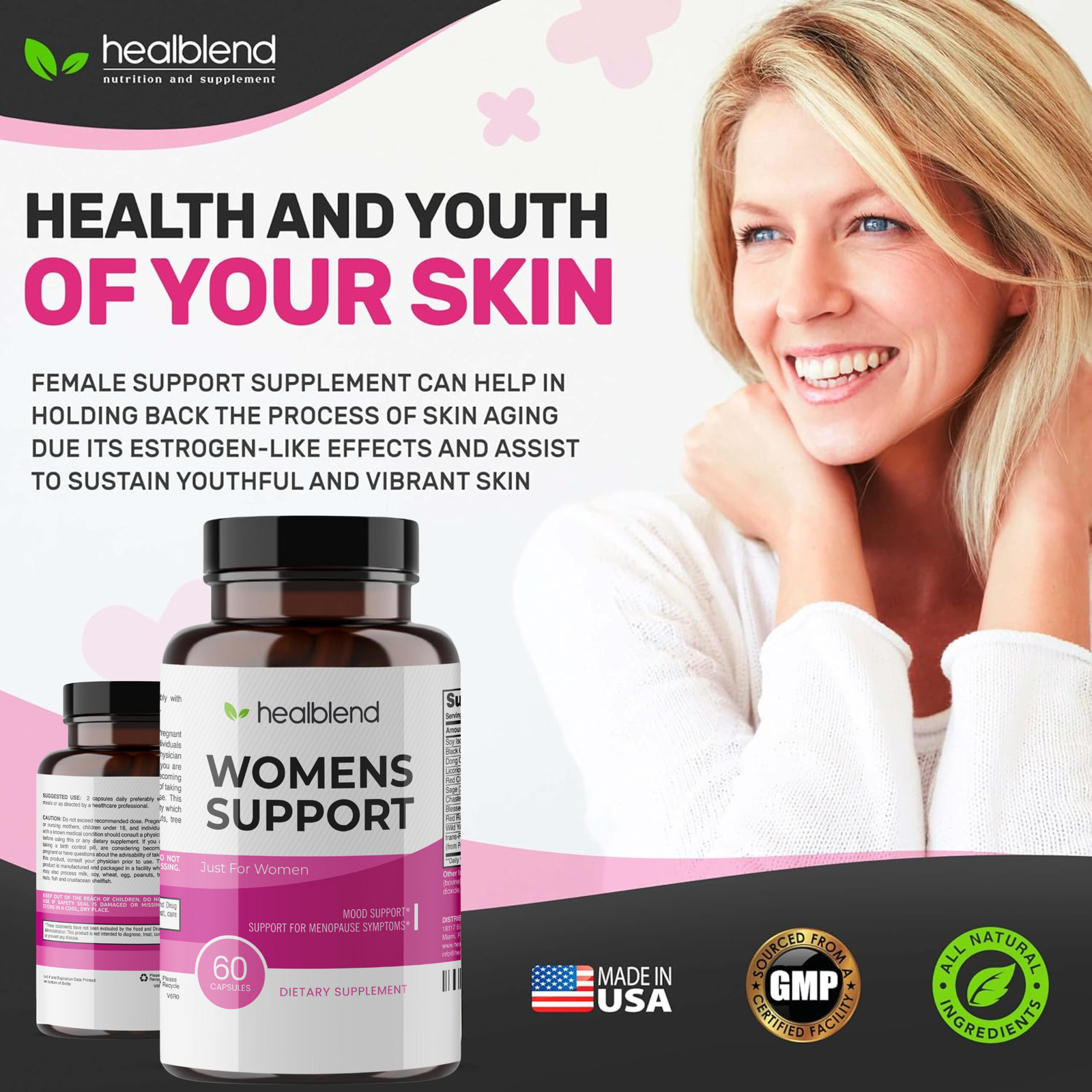 Women’s Support Complex Advanced Formula - Healblend - #tag4#