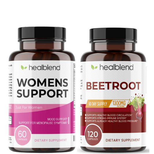 Womens Support & Beet Root Capsules - Healblend - #tag4#