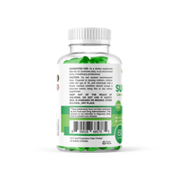 Super Green Gummies, 2000mg Daily Superfood Blend, Immune, Digestion & Metabolism Support - Apple Flavor, 60 Gummies