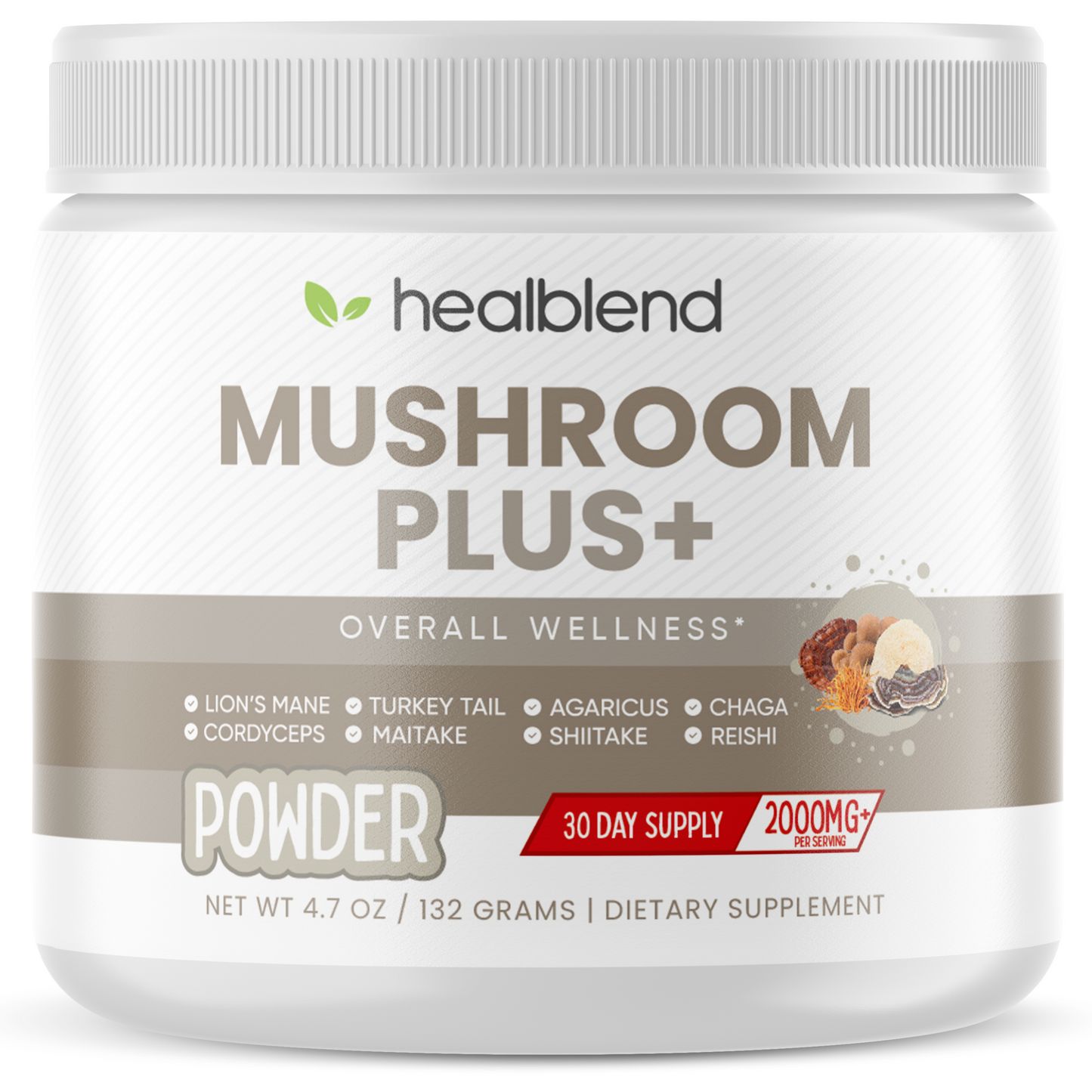 Mushroom Plus+ Powder