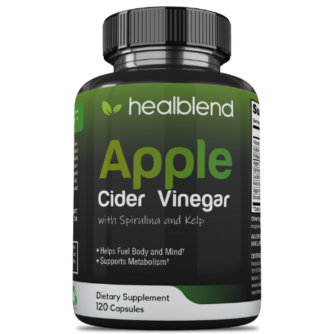 Apple Cider Vinegar with Spirulina and Kelp